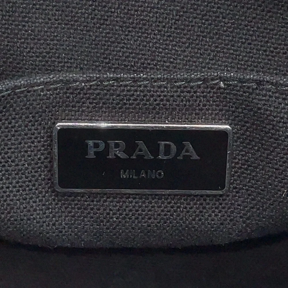 Prada Canapa Raffia Straw Tricolor Handbag W/Dustbag - Picture 15 of 16